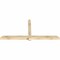 Ekena Millwork Eugene Rough Sawn Timber Gable Bracket, Douglas Fir, 84"W x 38"H x 4"D x 4"F, 11/12 Pitch GBW084X38X0404EUG00RDF - alternate 2